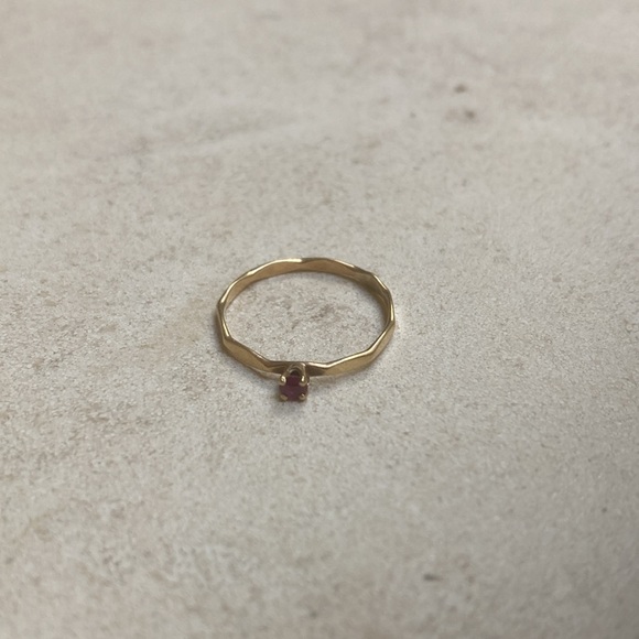 Jewelry - Baby ring with ruby